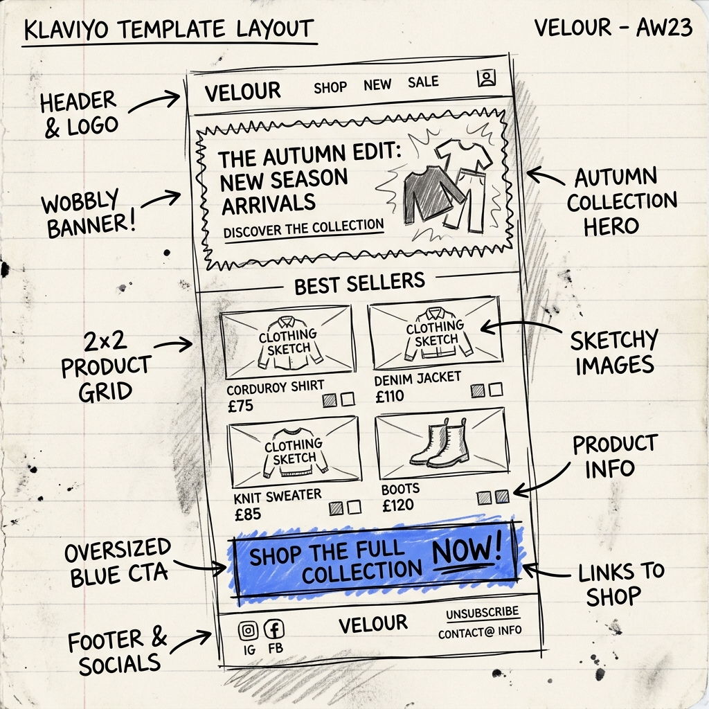Klaviyo Email Template Project